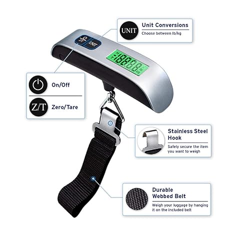 Electronic luggage scale